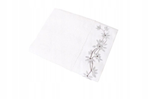 Ręcznik kąpielowy BIAŁY 50x90 cm frotte 500g/m² 100% bawełna na prezent