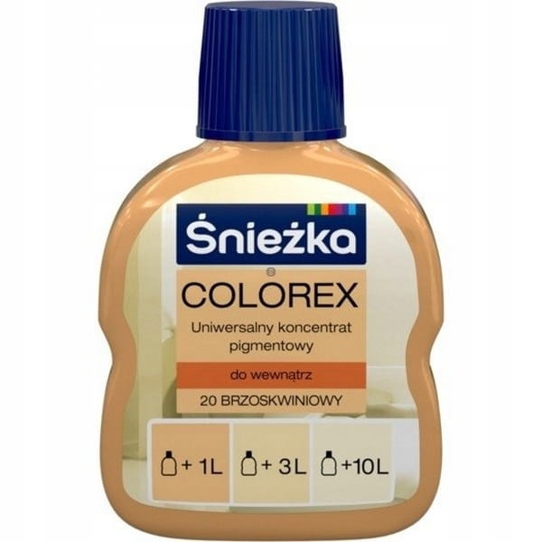 Pigment barwiący pigment Śnieżka 0,1 l 20 brzoskwiniowy