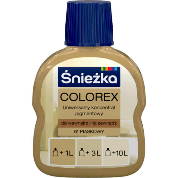 Pigment barwiący pigment Śnieżka 0,1 l 61 piaskowy