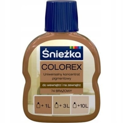 Pigment barwiący pigment Śnieżka 0,1 l 74 brązowy
