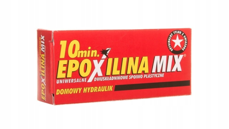 Klej epoksydowy dwuskładnikowy Bripox 2x15 g szary – mocny uniwersalny