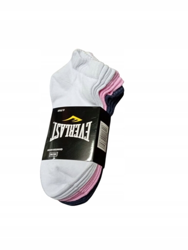 Skarpetki EVERLAST stopki 6-pak 35–38 – bawełniane, przed kostkę