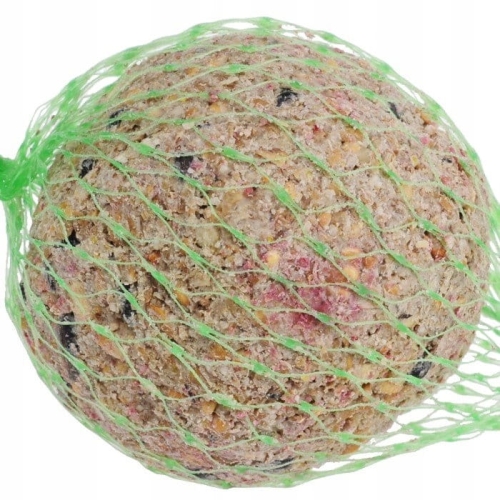 Kula z karmą dla dzikich ptaków 100 g – naturalna mieszanka zimowa
