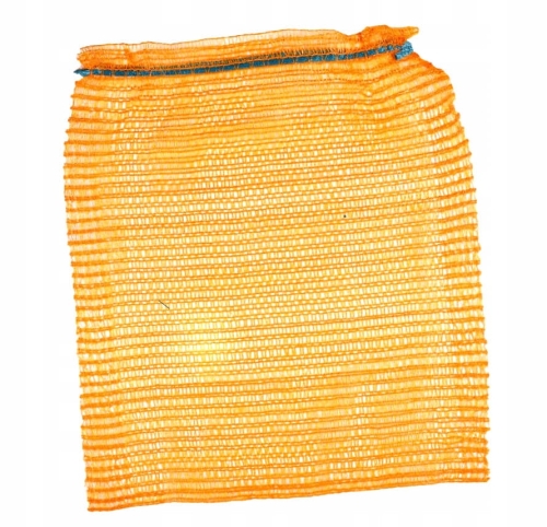 Worek raszlowy 15 kg 40x60 cm pomarańczowy – przewiewny z zaciągiem