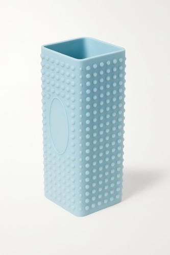 Kostka do zbierania sierści Smukee niebieska 4,5x12 cm – silikonowa