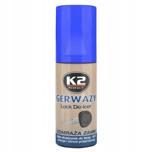 K2 GERWAZY LOCK DE-ICER 50 ml – odmrażacz do zamków do –60°C