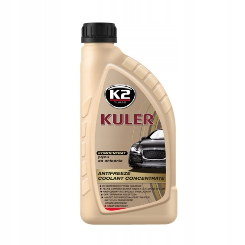 K2 KULER G12 1L – koncentrat płynu do chłodnic, ochrona do –35°C