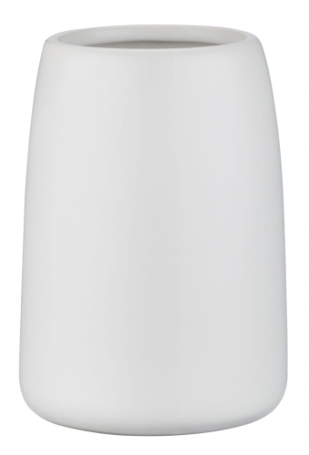 Kubek łazienkowy ALBANO biały 350 ml – ceramika, ALSEA