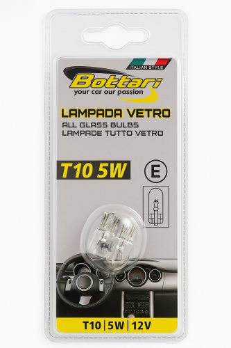 Żarówki T10 12V 5W micro – zestaw 2 szt. do oświetlenia wnętrza auta