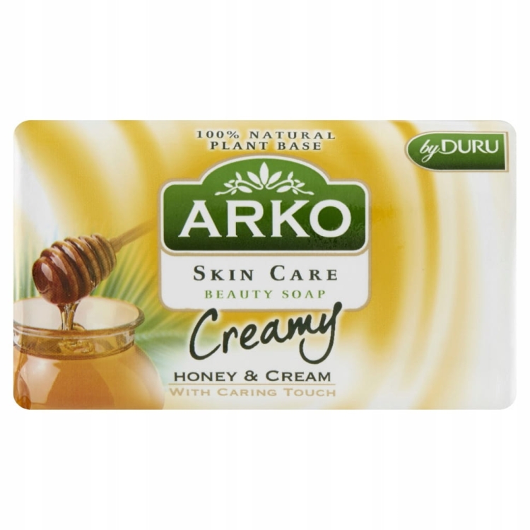 Arko Skin Care Creamy Miód 90 g – mydło w kostce z woskiem pszczelim