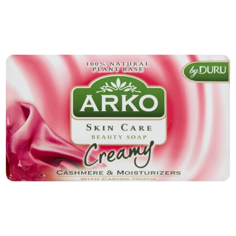Arko Skin Care Kaszmir 90 g – mydło w kostce z kremem pielęgnującym