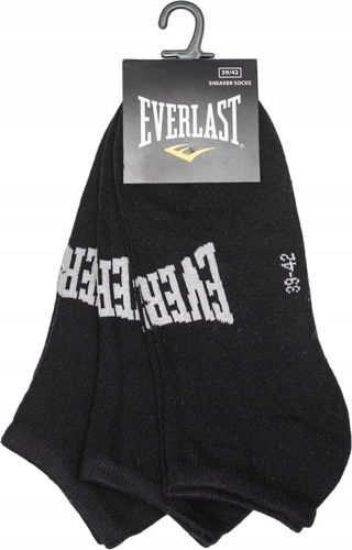 Everlast Skarpetki SKS002-01-35 czarny rozmiar 35/38