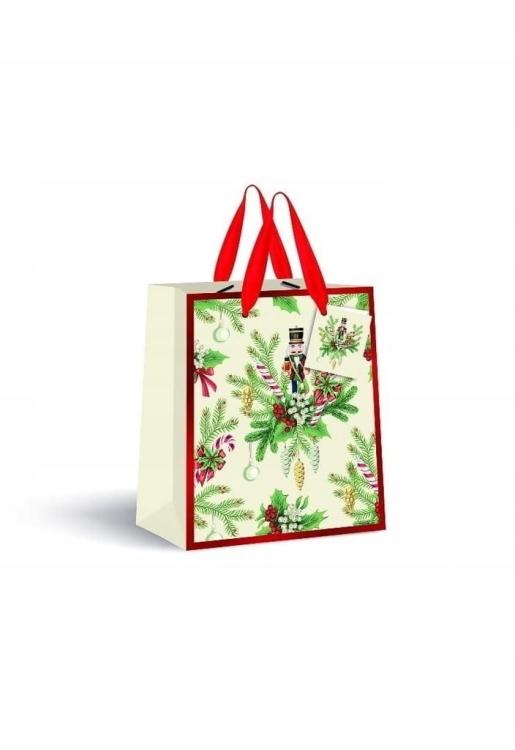 Torba prezentowa Interdruk TOY SHOP 33×46×13 cm – świąteczny mix wzorów