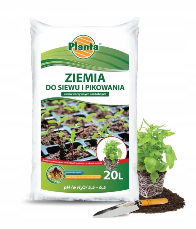 Ziemia do siewu i pikowania Planta 20 l – podłoże do rozsad