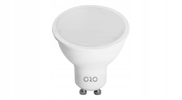 Żarówka LED GU10 6,5W 3000K 430 lm 120° energooszczędna