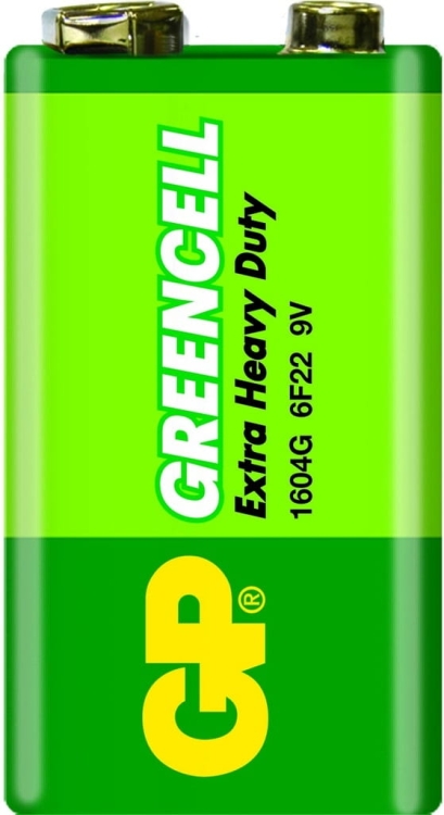 Bateria cynkowo-chlorkowa GP 9V (6F22) 1 szt.