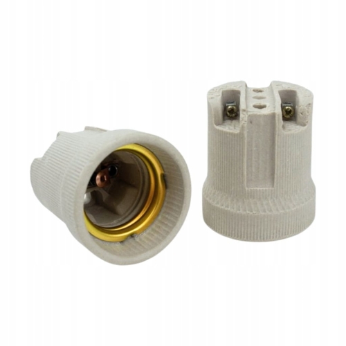 Oprawka Gniazdo ceramiczne E27 Ecolight EC20678 – oprawka przyłączeniowa
