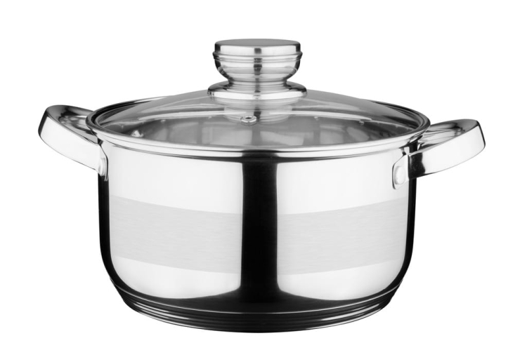 Garnek Galicja Tytan 24 cm 5,8 L – stal nierdzewna z pokrywą