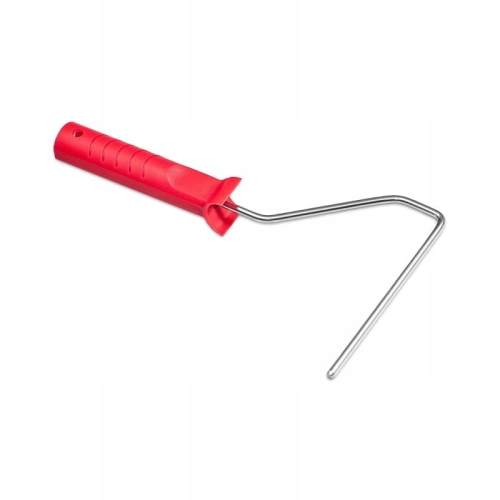 Rączka do wałka malarskiego 110 mm Ø 6 mm – chromowana, uchwyt PP