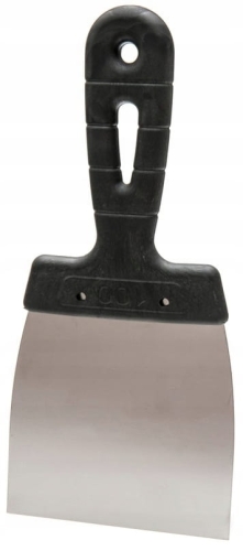 Szpachla nierdzewna 100 mm – elastyczna, ergonomiczna do remontów