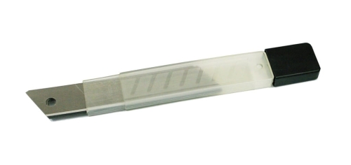 Zestaw ostrzy wymiennych 18 mm – 10 sztuk ze stali węglowej