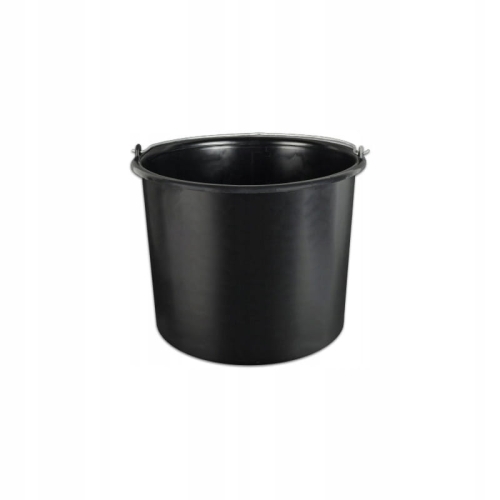 Wiadro budowlane 16 l – wzmocnione, metalowy uchwyt, grube dno
