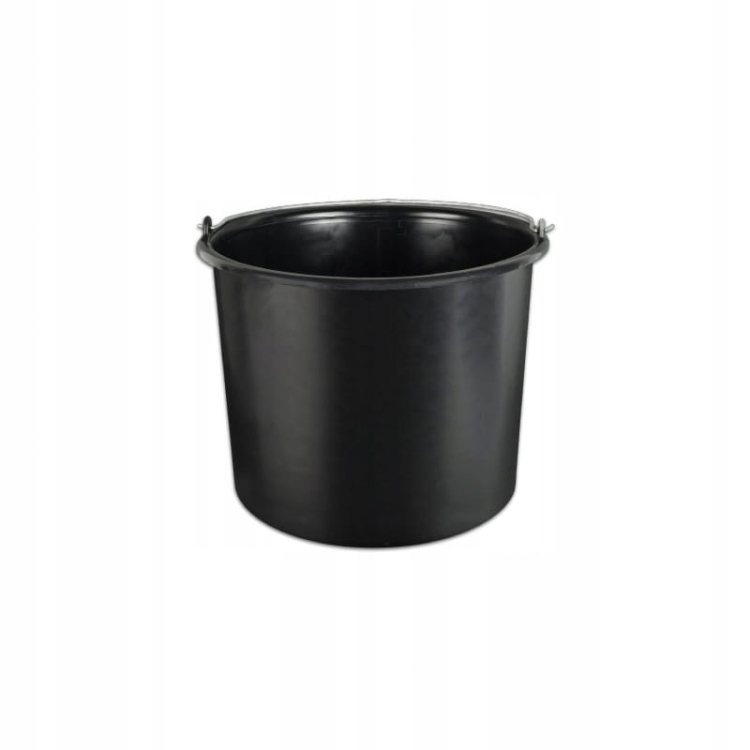 Wiadro budowlane 20 l – mocne tworzywo, metalowy uchwyt, grube dno