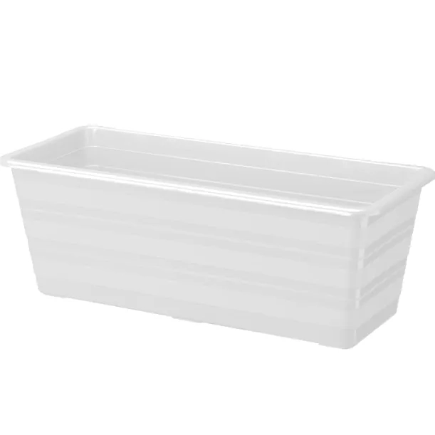 Doniczka skrzynka balkonowa DRACO 40cm biała