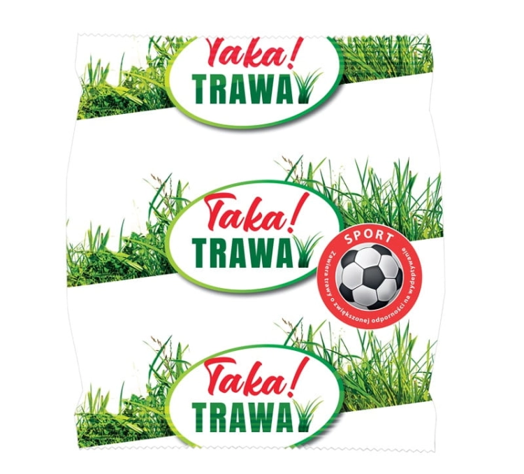 Trawa sportowa PLANTA 0,9 kg wydajność do 36 m²