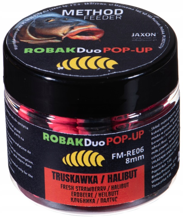 KUKAC-DUO-COLOR-JAXON-POP-UP-8MM-EPER-HALIBUT-20G