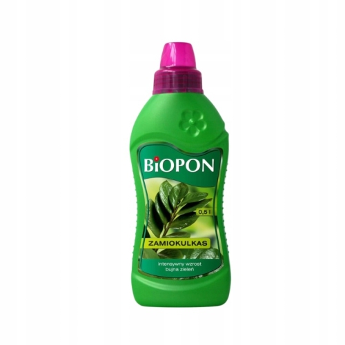 BIOPON-NAWOZ-DO-ZAMIOKULKASA-W-PLYNIE-0-5L-INTENSYWNY-WZROST-BUJNA-ZIELEN