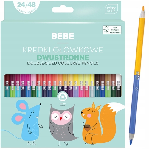 Kredki-Olowkowe-Trojkatne-Dwustronne-24-Sztuki-48-Kolorow-BB-Kids-Interdruk