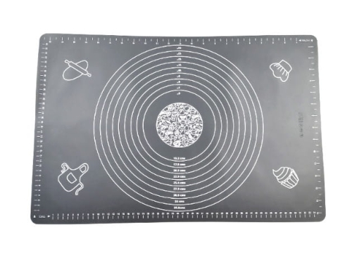 Mata silikonowa STOLNICA 60x40 cm SZARA