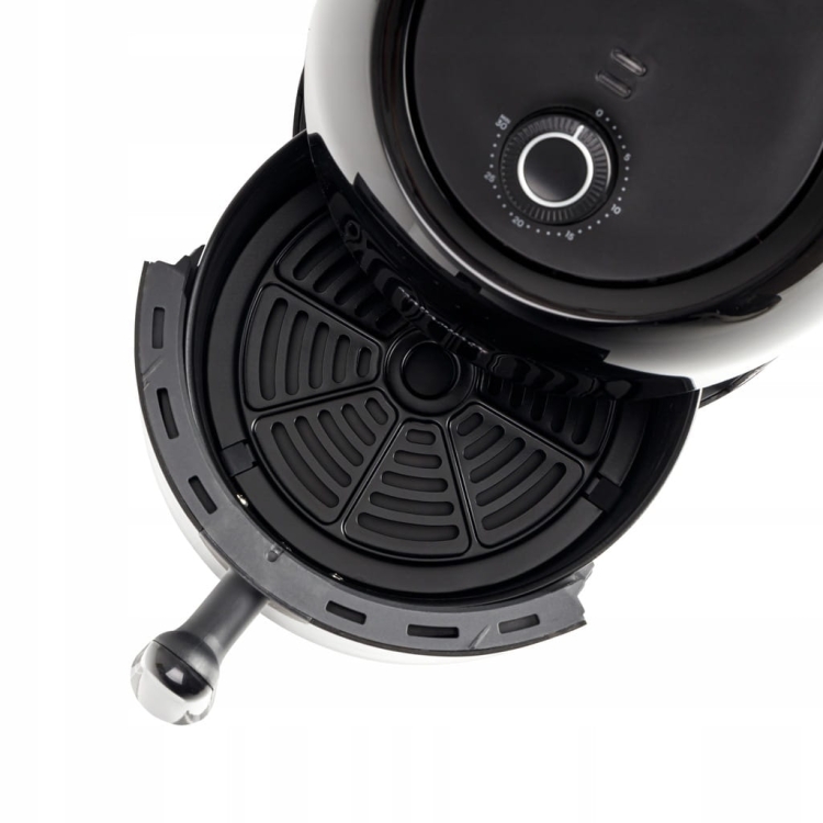 Mellerware 27111BK Crunchy Medium - czarna [frytkownica beztłuszczowa]