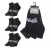 EVERLAST SKARPETY SKARPETKI STOPKI 3P CZARNE r.35-38