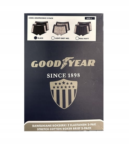 GoodYear Majtki Bokserki wielokolorowy rozmiar L