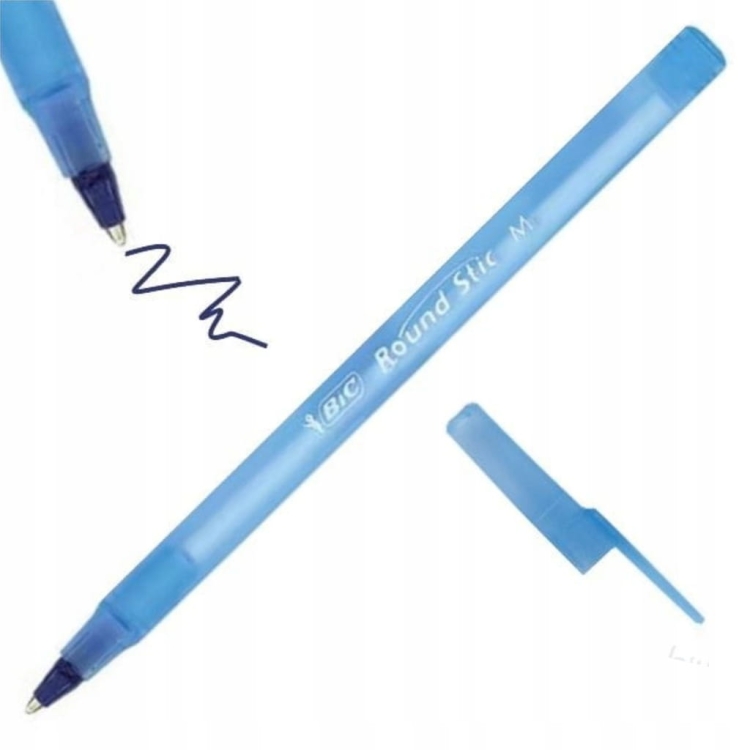 Długopis tradycyjny niebieski BIC zestaw 8szt.