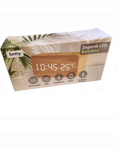 Zegar budzik Setty 10cm