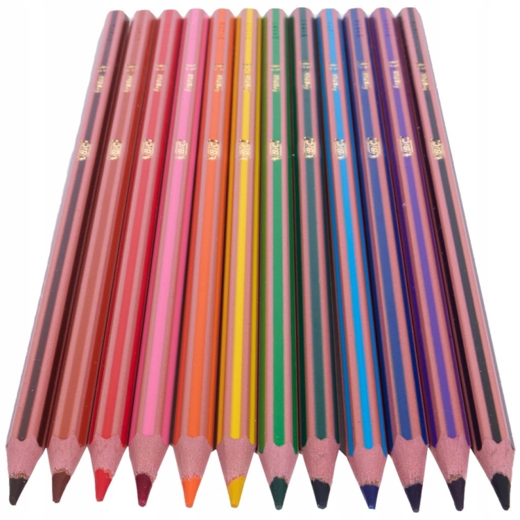 BIC KIDS Kredki ołówkowe 12 kolorów