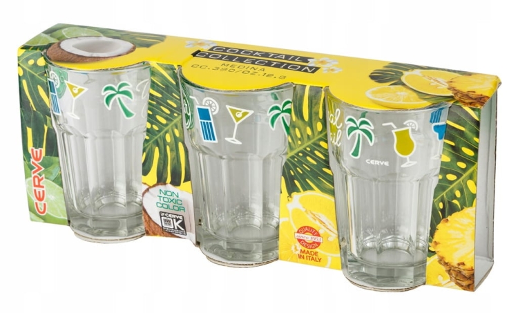 Szklanki do drinków Galicja 380 ml 3 szt.