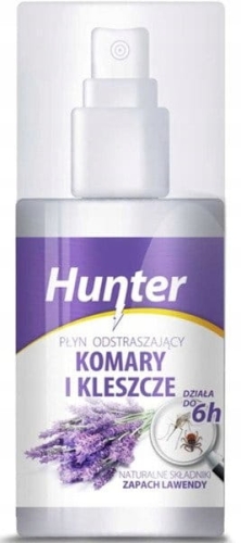 Płyn spray odstrasza na długo komary kleszcze 100% naturalny preparat 50ml