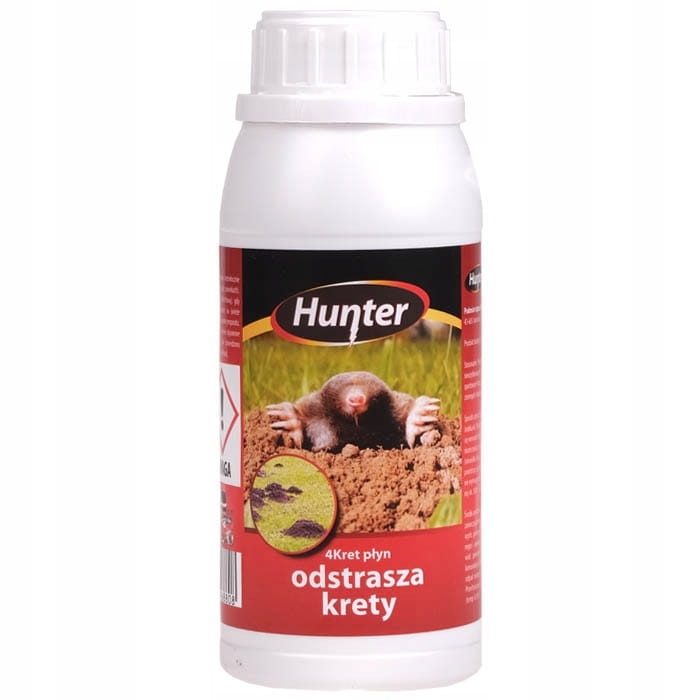 Płyn przeciwko kretom Hunter 0,5 kg odstraszasz kretów