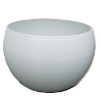 Osłonka do kwiatów 16 cm szara