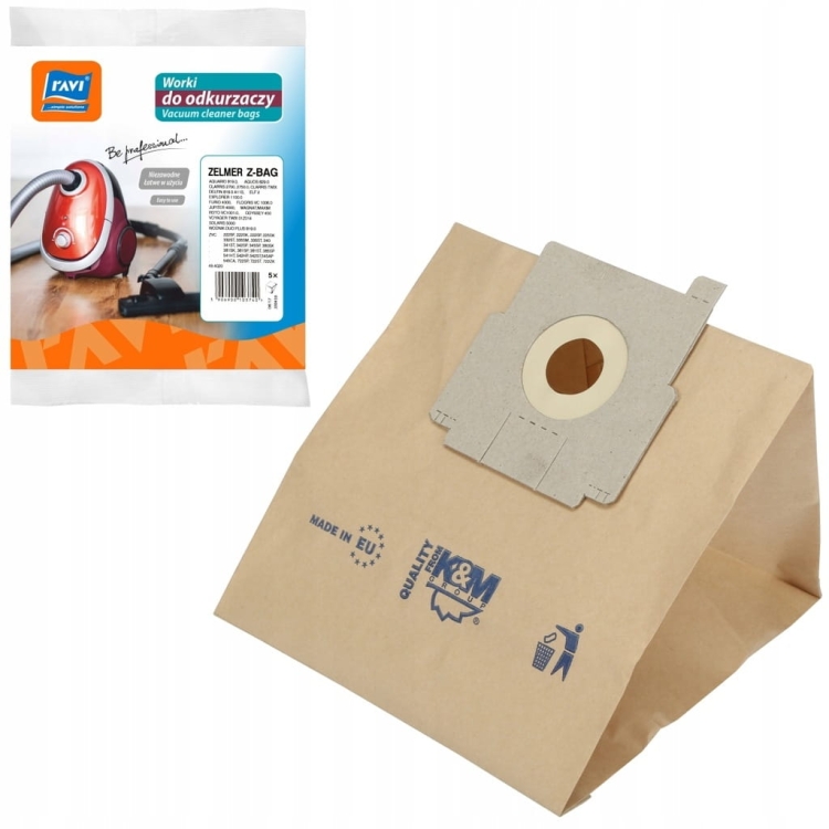 Worek do odkurzacza papierowy Z-BAG 5 szt.