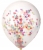 Zestaw balony transparentne z konfetti 5szt. 30cm