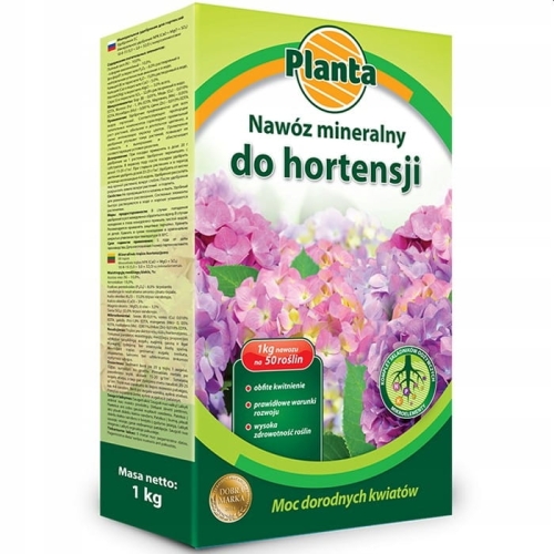 Nawóz do hortensji wieloskładnikowy Planta granulat 1 kg