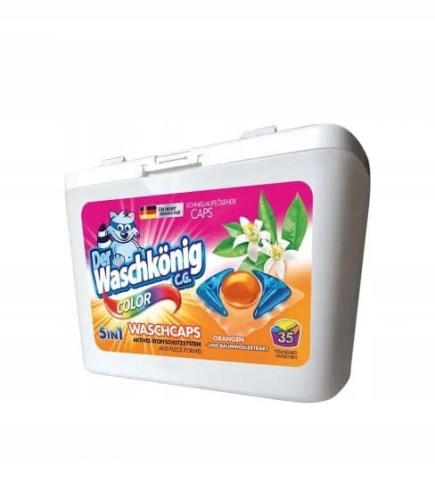 Der Waschkönig Kapsułki do prania Color 35 szt.