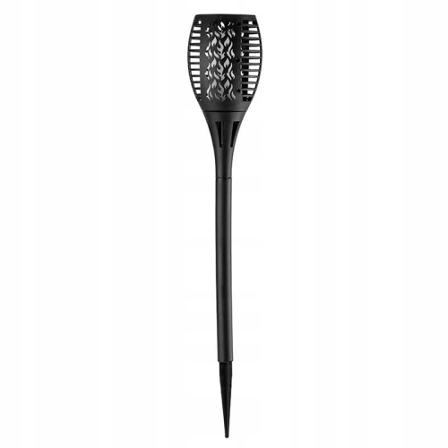 Lampa solarna wbijana Verdenia czarny 50 cm 1 szt.