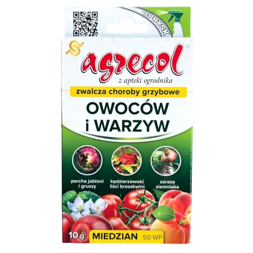 Agrecol Miedzian 50 WP na choroby grzybowe 10g