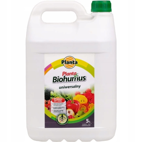 Nawóz wieloskładnikowy biohumus Planta płyn 5 l
